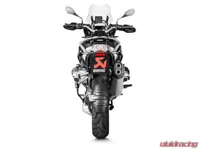 Akrapovic Slip-On Exhaust Black Titanium for BMW R1250GS Adventure 2019-2021 - S-B12SO23-HAATBL