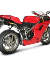 Akrapovic Evolution Exhaust System Titanium Carbon Fiber Ducati 1098R 2008-2009                                     - S-D10EFT3T-ZT - Image 3