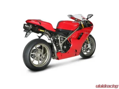 Akrapovic Evolution Exhaust System Titanium Carbon Fiber Ducati 1098R 2008-2009 - S-D10EFT3T-ZT