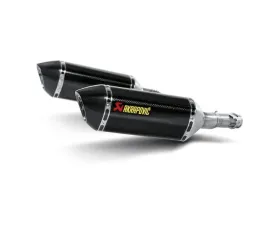 Akrapovic Moto Homologated Slip-On Exhaust Carbon Fiber for Kawasaki Z1000 2007-2009