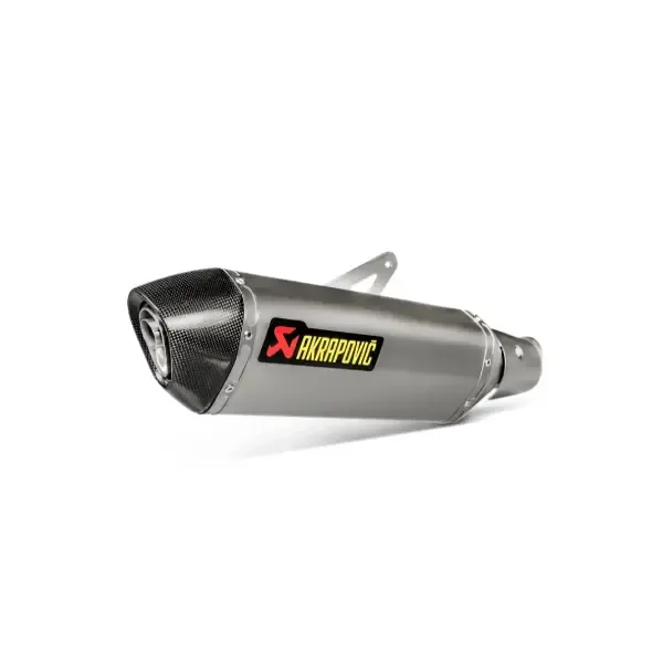 Akrapovic Slip-On Titanium Exhaust Kawasaki EX400 Ninja 400 2018 - S-K4SO7-HRT