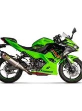 Akrapovic Slip-On Titanium Exhaust for Kawasaki Ninja 400 2018 S-K4SO7-HRT                                     - S-K4SO7-HRT - Image 2