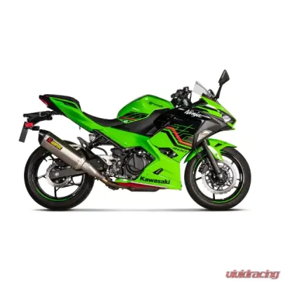 Akrapovic Slip-On Titanium Exhaust for Kawasaki Ninja 400 2018 S-K4SO7-HRT - S-K4SO7-HRT