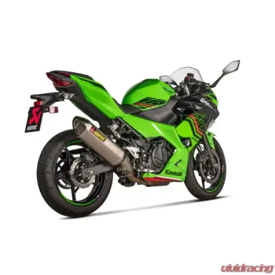 Akrapovic Slip-On Titanium Exhaust for Kawasaki Ninja 400 2018 S-K4SO7-HRT - S-K4SO7-HRT