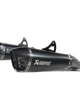 Akrapovic Moto Slip-On Exhaust Black Aluminum Carbon Fiber for Suzuki Hayabusa 2022                                     - S-S13SO4-HRAATBL - Image 3
