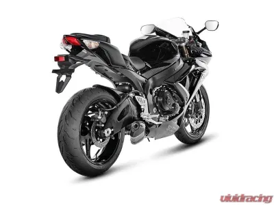 Akrapovic Moto Shorty Exhaust System Carbon Fiber for Suzuki GSXR 600 2008-2010 - S-S6R8-TC