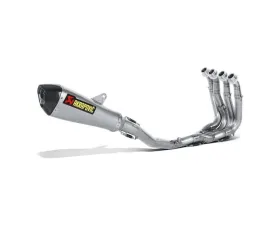 Akrapovic Evolution Exhaust System Titanium Carbon Fiber Conical Muffler Suzuki GSXR 600 | GSXR 750 2008-2010