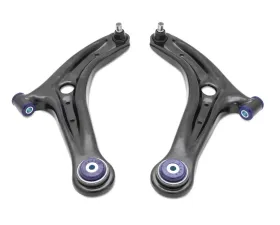 SuperPro ST Front Lower Control Arm Set w/ Preinstalled SuperPro Bushings Ford Fiesta 2014-2019