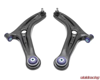 SuperPro ST Front Lower Control Arm Set w/ Preinstalled SuperPro Bushings Ford Fiesta 2014-2019 - TRC1046