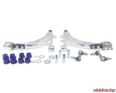 SuperPro Suspension Alloy Front Lower Control Arm Set GC and GD Subaru  Impreza | WRX | STI 1993-2006 - ALOY0020K