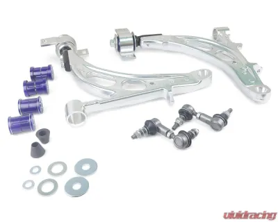 SuperPro Suspension Alloy Front Lower Control Arm Set GC and GD Subaru  Impreza | WRX | STI 1993-2006 - ALOY0020K