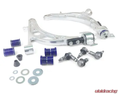 SuperPro Suspension Alloy Front Lower Control Arm Set GC and GD Subaru  Impreza | WRX | STI 1993-2006 - ALOY0020K