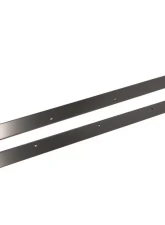 Kentrol Black Powder Coated Stainless Rocker Guards for Jeep CJ5 1955-1983                                     - 50413 - Image 2