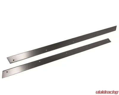 Kentrol Black Powder Coated Stainless Rocker Guards for Jeep CJ5 1955-1983 - 50413