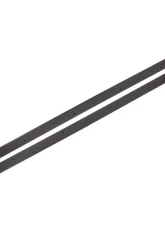 Kentrol Black Powder Coated Stainless Rocker Guards for Jeep CJ7 1976-1986                                     - 50414 - Image 2