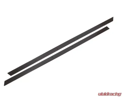 Kentrol Black Powder Coated Stainless Rocker Guards for Jeep CJ7 1976-1986 - 50414