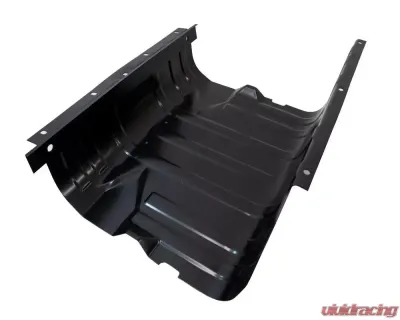 Kentrol Black Powder Coated Stainless Gas Tank Skid Plate with Strap for Jeep CJ | YJ 1976-1990 - 50539
