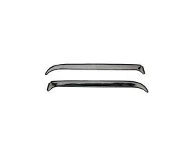 AVS Ventshade Window Deflectors 2pc Stainless Peterbilt 320 1987-2004