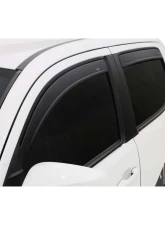 AVS Ventvisor In-Channel Window Deflectors 4pc Matte Black Toyota Tacoma Access Cab 2016-2018                                     - 1774036 - Image 12