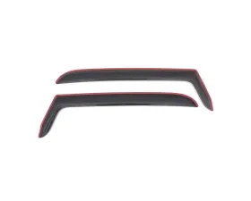 AVS Ventvisor In-Channel Window Deflectors 2pc Smoke Jeep Wrangler 1997-2006