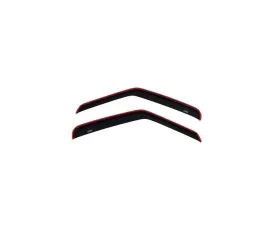 AVS Ventvisor In-Channel Window Deflectors 2pc Smoke Ford E-150 1992-2006
