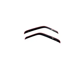 AVS Ventvisor In-Channel Window Deflectors 2pc Smoke Ford Ranger (Fixed Window) 1999-2011