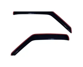 AVS Ventvisor In-Channel Window Deflectors 2pc Smoke Ford E-150 2007-2014