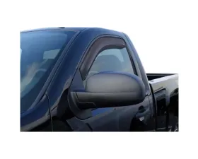 AVS Ventvisor In-Channel Window Deflectors 2pc Smoke Chevrolet Silverado 1500 Standard Cab 2007-2013