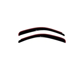 AVS Ventvisor In-Channel Window Deflectors 2pc Smoke Jeep Wrangler (2 Door Only) 2007-2018