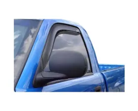 AVS Ventvisor In-Channel Window Deflectors 2pc Smoke Dodge RAM 1500 (Excl. Towing Mirror) 1994-2001