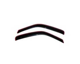 AVS Ventvisor In-Channel 2pc Smoke Chevrolet Silverado 1500 Standard Cab Pickup 2019+