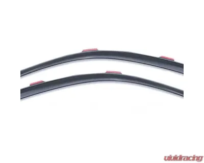 AVS Ventvisor In-Channel Window Deflectors 2pc Smoke Ford F-250 Super Duty Standard Cab 2017-2018 - 192452