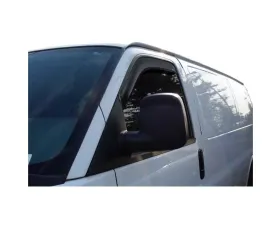 AVS Ventvisor In-Channel Window Deflectors 2pc Smoke Chevrolet Express 2500 | 3500 1996+