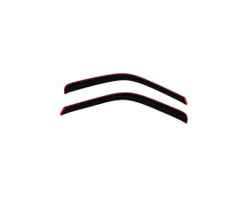 AVS Ventvisor In-Channel Window Deflectors 2pc Smoke Ford F-250 Standard Cab 1999-2016