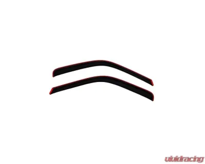 AVS Ventvisor In-Channel Window Deflectors 2pc Smoke Ford F-250 Standard Cab 1999-2016 - 192503