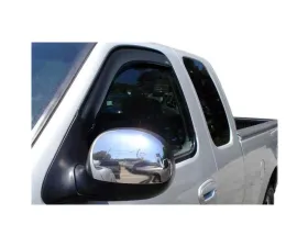 AVS Ventvisor In-Channel Window Deflectors 2pc Smoke Ford F-150 Standard Cab 1997-2003