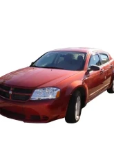 AVS Ventvisor In-Channel Front & Rear Window Deflectors 4pc Smoke Dodge Avenger 2008-2014                                     - 194065 - Image 13