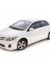 AVS Ventvisor In-Channel Front & Rear Window Deflectors 4pc Smoke Toyota Corolla 2009-2013                                     - 194073 - Image 20