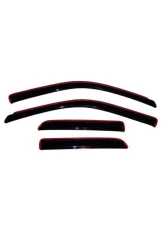 AVS Ventvisor In-Channel Front & Rear Window Deflectors 4pc Smoke Dodge RAM 1500 Quad Cab 2009-2018                                     - 194101 - Image 14