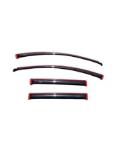 AVS Ventvisor In-Channel Front & Rear Window Deflectors 4pc Smoke Ford Edge 2007-2014                                     - 194141 - Image 16