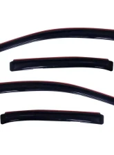 AVS Ventvisor In-Channel Front & Rear Window Deflectors 4pc Smoke Ford Taurus 2010-2018                                     - 194194 - Image 18