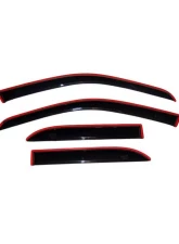 AVS Ventvisor In-Channel Front & Rear Window Deflectors 4pc Smoke Buick Rendezvous 2002-2007                                     - 194223 - Image 11