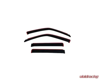 AVS Ventvisor In-Channel Front & Rear Window Deflectors 4pc Smoke Lincoln Navigator 1998-2018 - 194233