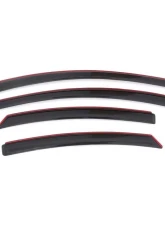 AVS Ventvisor In-Channel Front & Rear Window Deflectors 4pc Smoke Hyundai Sonata 2011-2014                                     - 194261 - Image 15