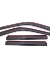 AVS Ventvisor In-Channel Front & Rear Window Deflectors 4pc Smoke Ford Explorer 2011-2018                                     - 194293 - Image 11