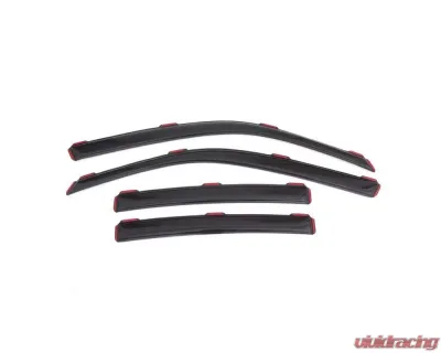 AVS Ventvisor In-Channel Front & Rear Window Deflectors 4pc Smoke Dodge Charger 2011-2021 - 194313
