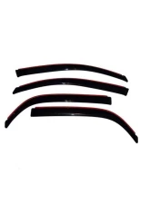 AVS Ventvisor In-Channel Front & Rear Window Deflectors 4pc Smoke Chevrolet Equinox 2005-2009                                     - 194319 - Image 13