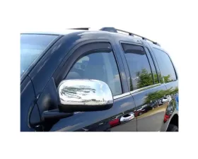 AVS Ventvisor In-Channel Front & Rear Window Deflectors 4pc Smoke Chrysler Aspen 2007-2010