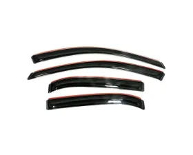 AVS Ventvisor In-Channel Window 4pc Smoke Jeep Compass 2019-2021