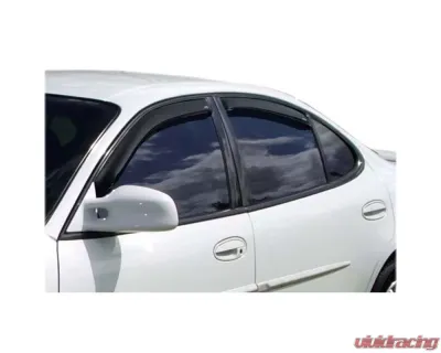AVS Ventvisor In-Channel Front & Rear Window Deflectors 4pc Smoke Pontiac Grand Prix 1997-2003 - 194358